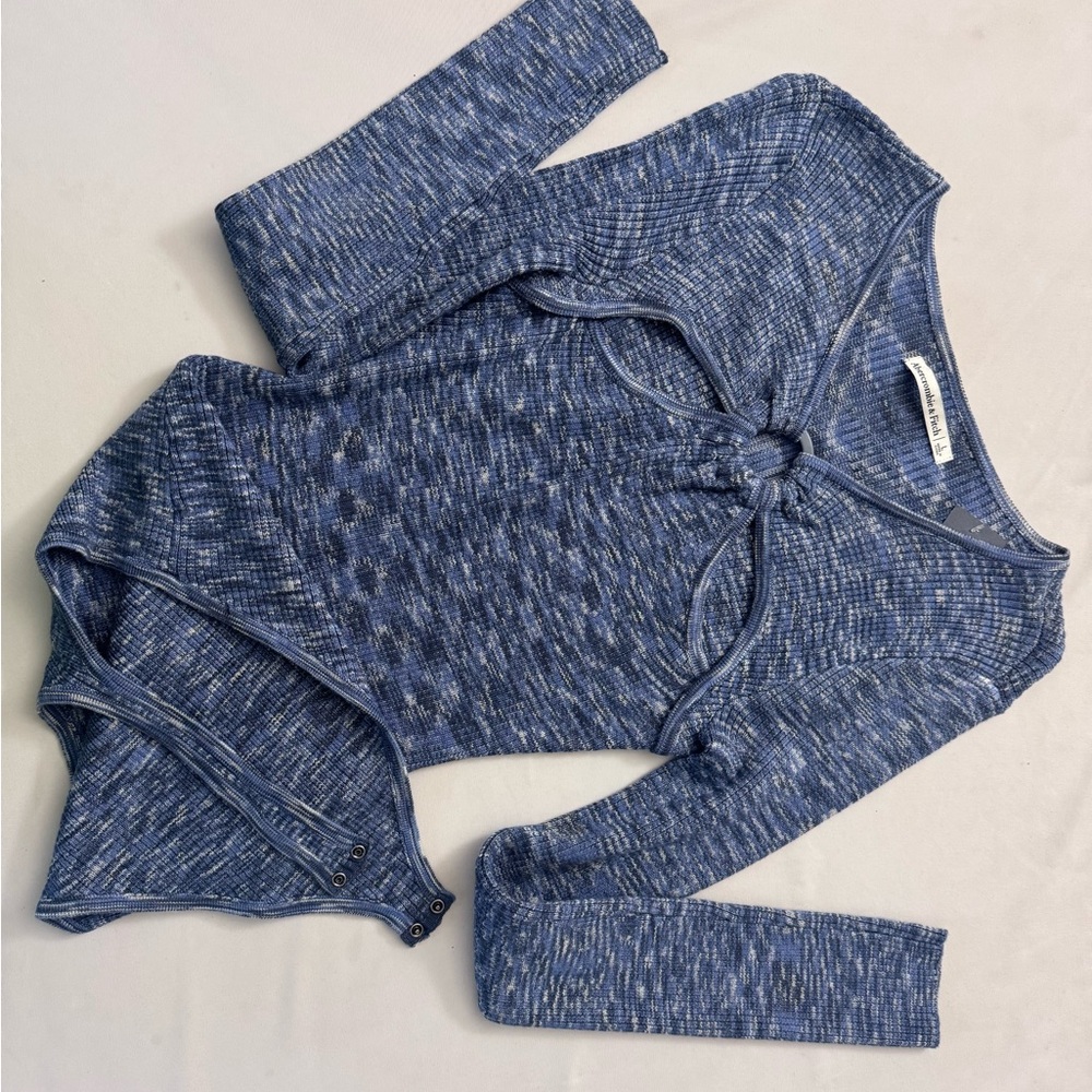 Blue Knit Sweater by [Abercrombie & Fitch]